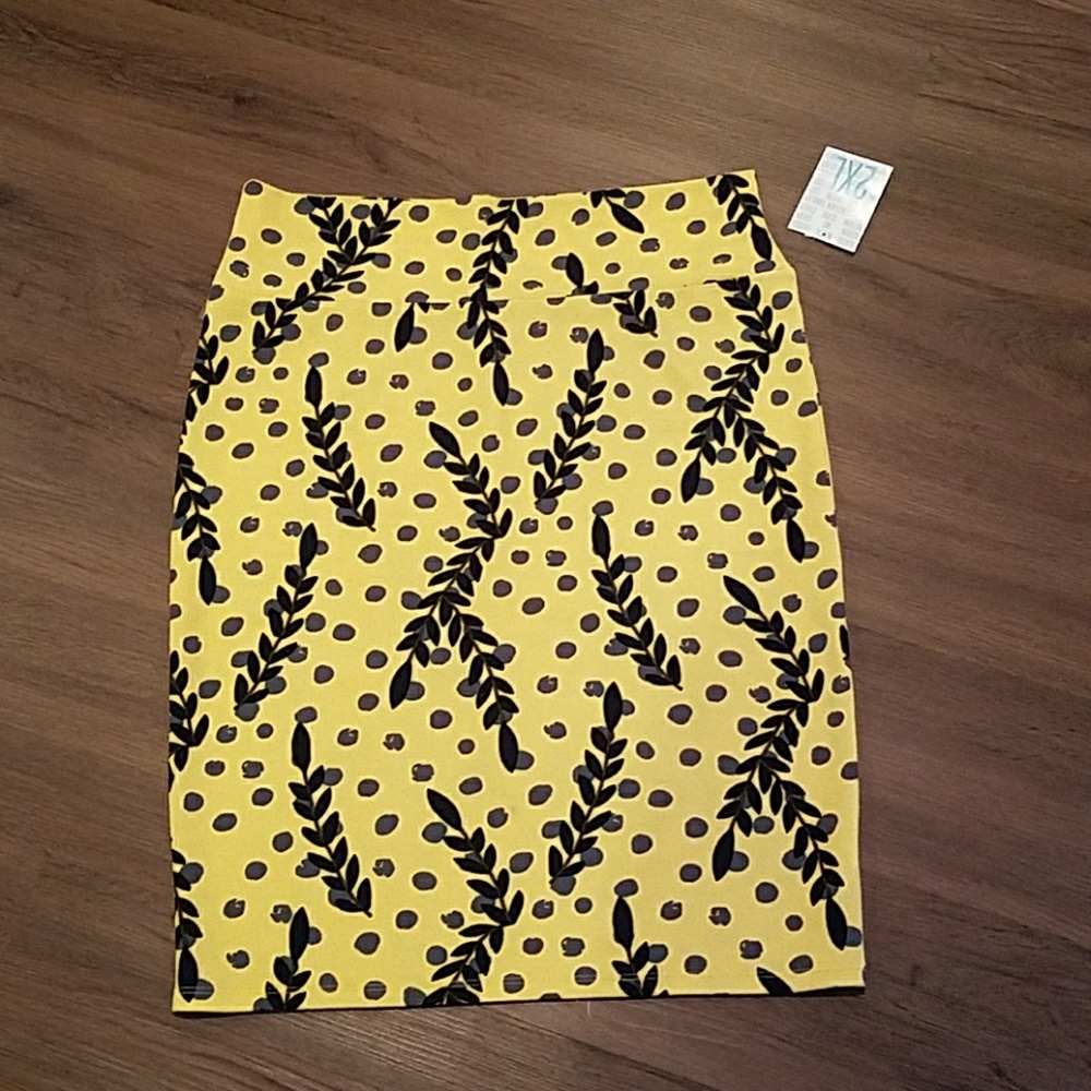 Lularoe cassie pencil skirt 2xl